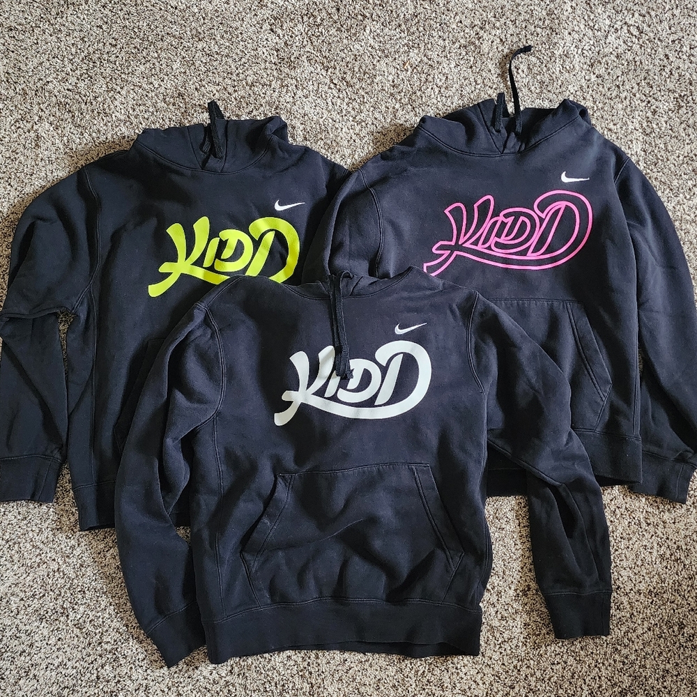 Nike Black Hoodie Lot with Bold Logo